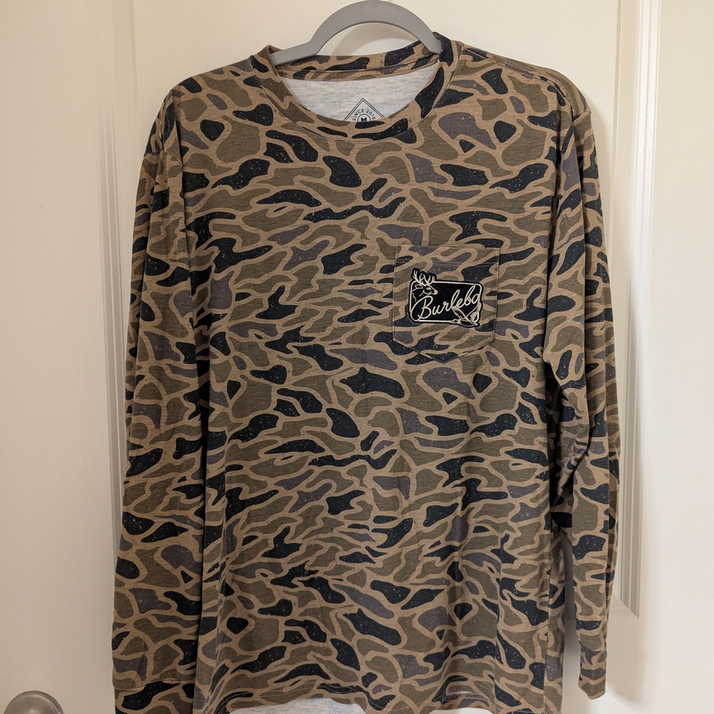 Burlebo Men's Camo Long Sleeve Shirt